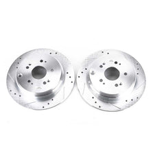 Load image into Gallery viewer, Powerstop Evolution Performance Coated Brake Rotor - Drilled and Slotted (304 mm) - Powerstop JBR1158XPR