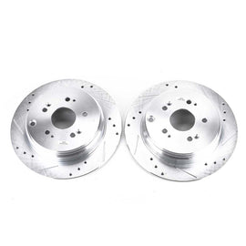 Powerstop Evolution Performance Coated Brake Rotor - Drilled and Slotted (304 mm) - Powerstop JBR1158XPR