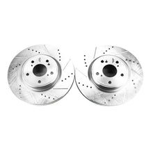 Load image into Gallery viewer, Powerstop Evolution Performance Coated Brake Rotor - Drilled and Slotted (312 mm) - Powerstop JBR1750XPR