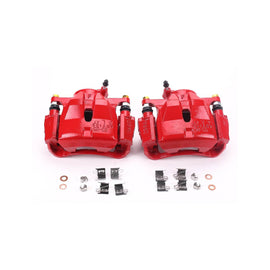 Red Powder Coated Calipers - Powerstop S3196A