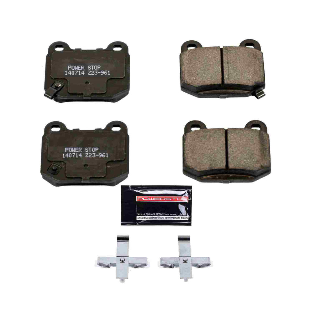 Powerstop Z23 Evolution Sport Brake Pads with Hardware - Powerstop Z23-961