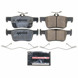 PowerStop - Z26 Performance Carbon-Fiber Ceramic Brake Pads with Hardware Kit - Powerstop Z26-2102