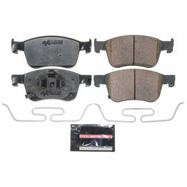 PowerStop - Z26 Performance Carbon-Fiber Ceramic Brake Pads with Hardware Kit - Powerstop Z26-2115