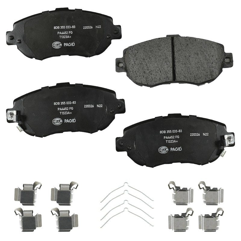 Brake Pad Set, Front - Pagid 355033831