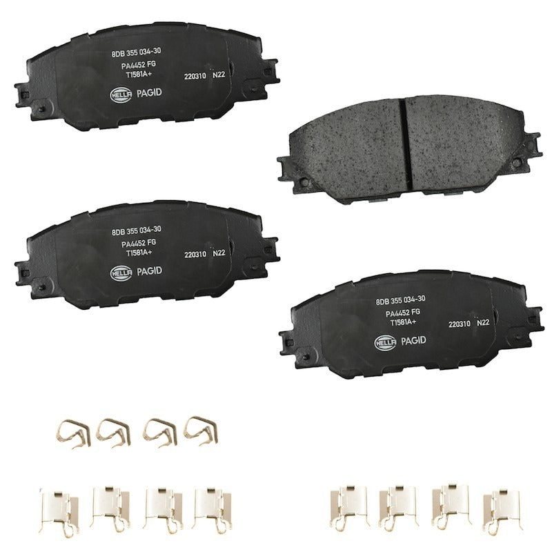 Ceramic Disc Brake Pad Set - Pagid 355034301