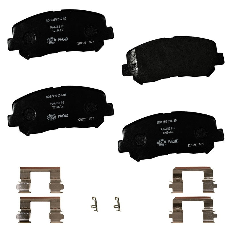 Ceramic Disc Brake Pad Set - Pagid 355034851