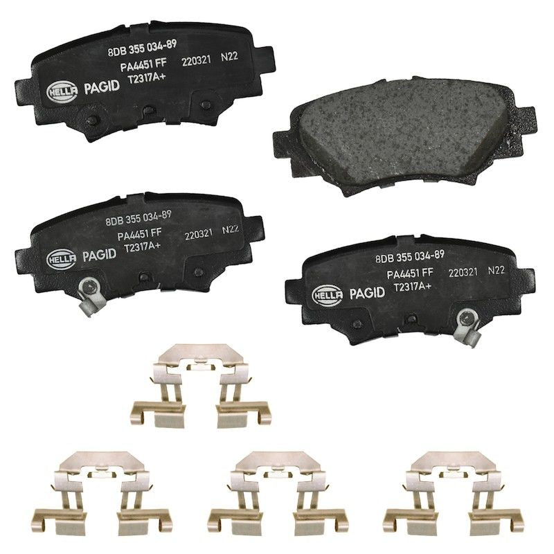 Ceramic Disc Brake Pad Set - Pagid 355034891