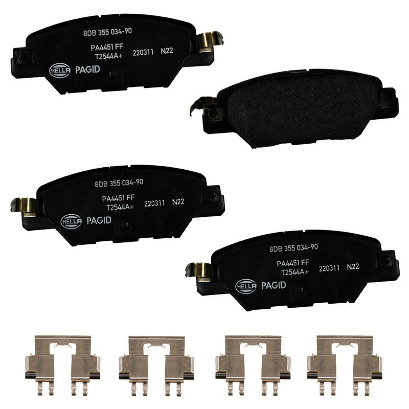 Ceramic Disc Brake Pad Set - Pagid 355034901