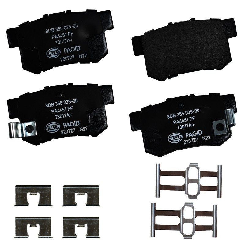 Ceramic Disc Brake Pad Set - Pagid 355035001