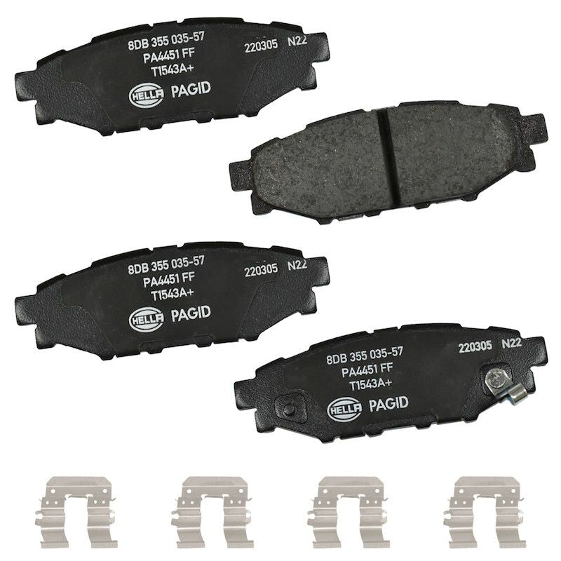 Ceramic Disc Brake Pad Set - Pagid 355035571