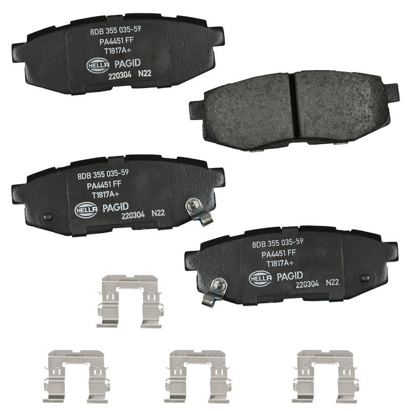 Ceramic Disc Brake Pad Set - Pagid 355035591