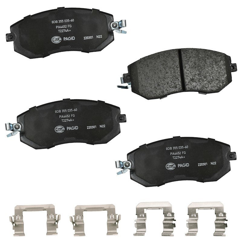 Ceramic Disc Brake Pad Set - Pagid 355035601