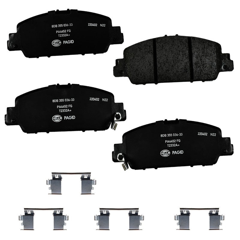 Ceramic Disc Brake Pad Set - Pagid 355036331
