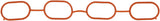 Engine Intake Manifold Gasket - Reinz 71-54086-00