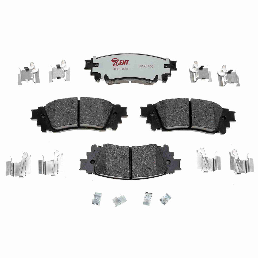 Raybestos Element3 Hybrid Brake Pad Set - Raybestos Division EHT1805H