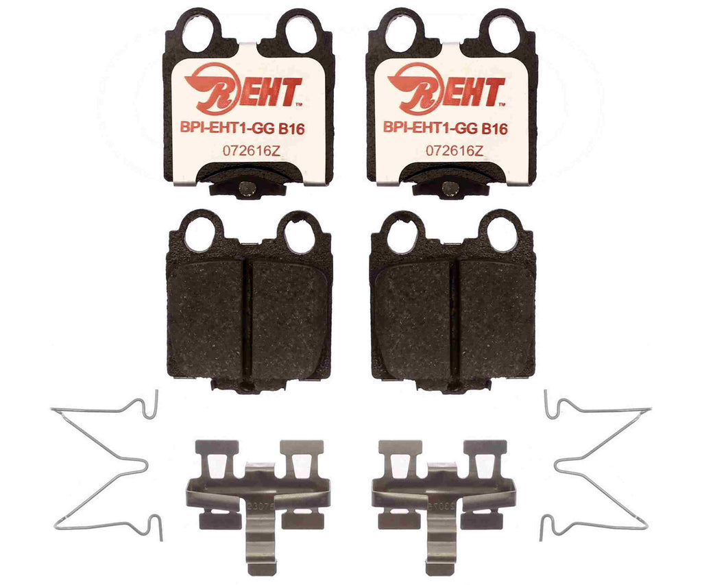 Brake Pad Set, Rear - Raybestos Division EHT771H