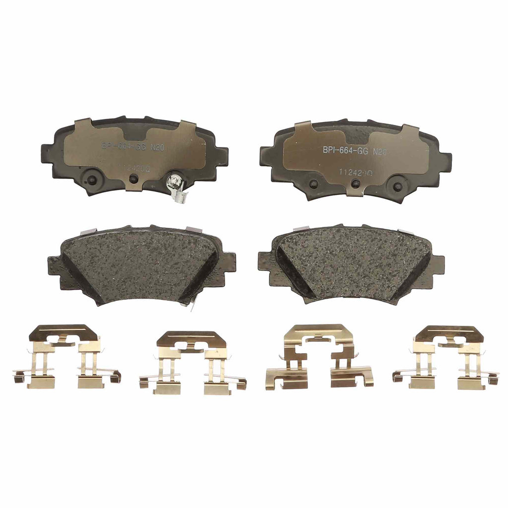Raybestos R-Line Ceramic Brake Pad Set - Raybestos Division MGD1729CH