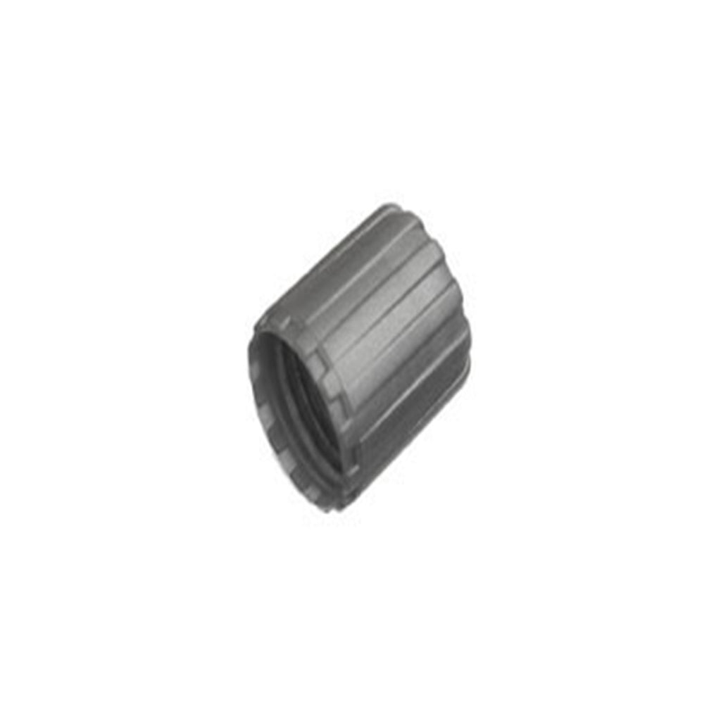 Grey Plastic Sealing Caps - 100 Pack - Schrader Valves 20395