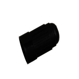 Black Plastic Sealing Cap - 100 Pack - Schrader Valves 20595