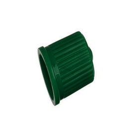 Green Plastic Valve Sealing Cap - Schrader Valves 20795