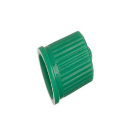 Green Plastic Valve Sealing Cap - Schrader Valves 20795