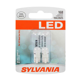 168 Sylvania Led Led Blister Card 2 - Sylvania Bulbs 168SL.BP2