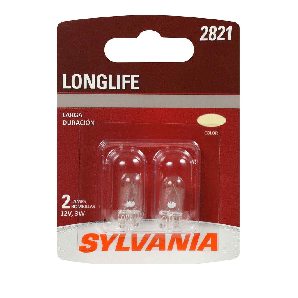 2821 Long Life Incandescent - Sylvania Bulbs 2821LL.BP2
