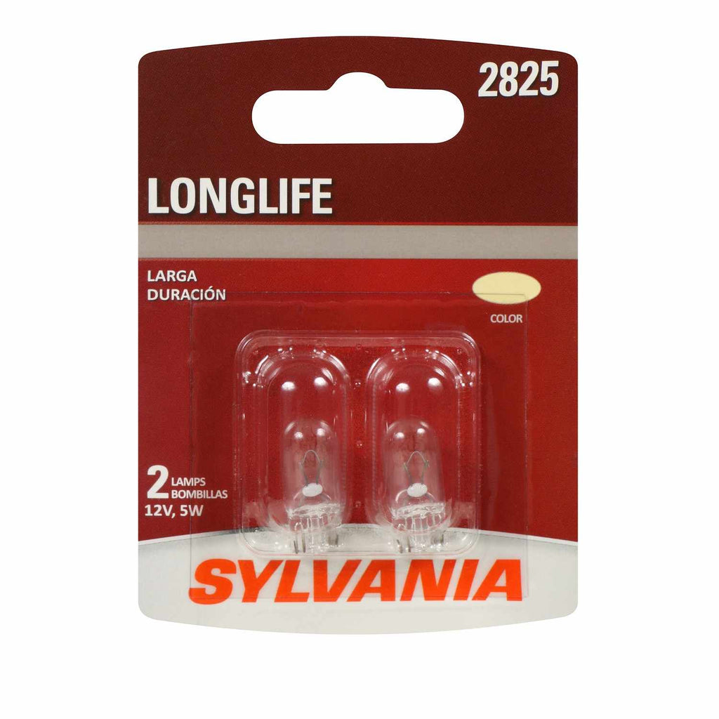 2825 Long Life Incandescent - Sylvania Bulbs 2825LL.BP2