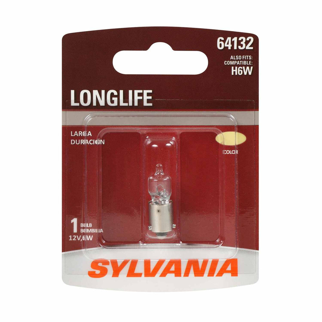 64132 Long Life Incandescent Blister Car - Sylvania Bulbs 64132LL.BP