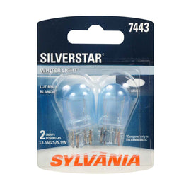 7443 Silverstar Incandescent - Sylvania Bulbs 7443ST.BP2
