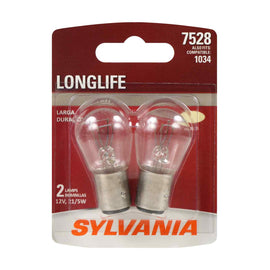 7528 Long Life Incandescent - Sylvania Bulbs 7528LL.BP2