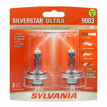 Load image into Gallery viewer, 9003 Silverstar Ultra Halogen - Sylvania Bulbs 9003SU.BP2