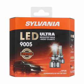 9005led Hp 20w 12v 4x2 Es/Upp - Sylvania Bulbs 9005LEDHP.BX2