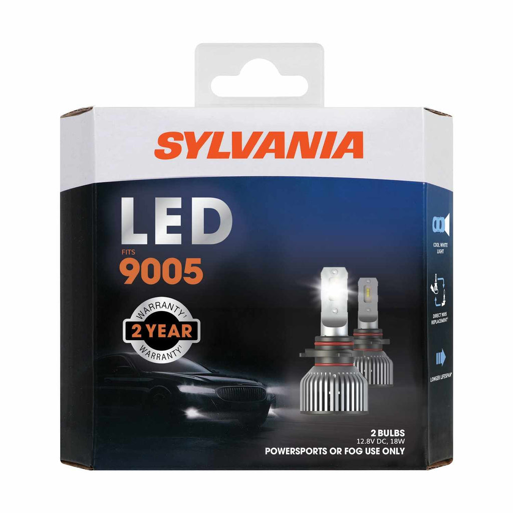 9005led Sp 18w 12v 4x2 Es/Upp - Sylvania Bulbs 9005LEDSP.BX2