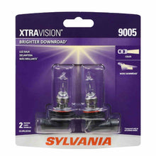 Load image into Gallery viewer, 9005 Xtravision Halogen Blister Card 2 - Sylvania Bulbs 9005XV.BP2