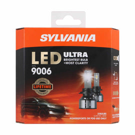 9006led Hp 20w 12v 4x2 Es/Upp - Sylvania Bulbs 9006LEDHP.BX2