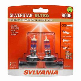 9006 Silverstar Ultra Halogen - Sylvania Bulbs 9006SU.BP2