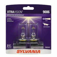 Load image into Gallery viewer, 9006 Xtravision Halogen Blister Card 2 - Sylvania Bulbs 9006XV.BP2