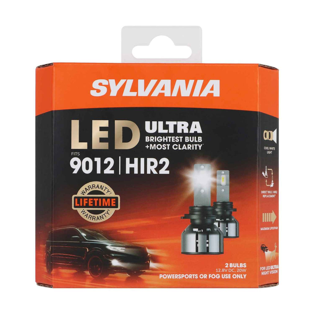 9012led Hp 20w 12v 4x2 Es/Upp - Sylvania Bulbs 9012LEDHP.BX2