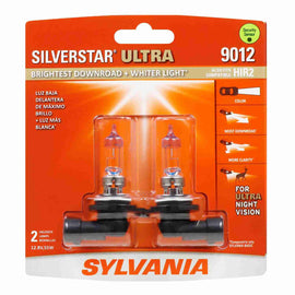 9012 Silverstar Ultra Halogen - Sylvania Bulbs 9012SU.BP2