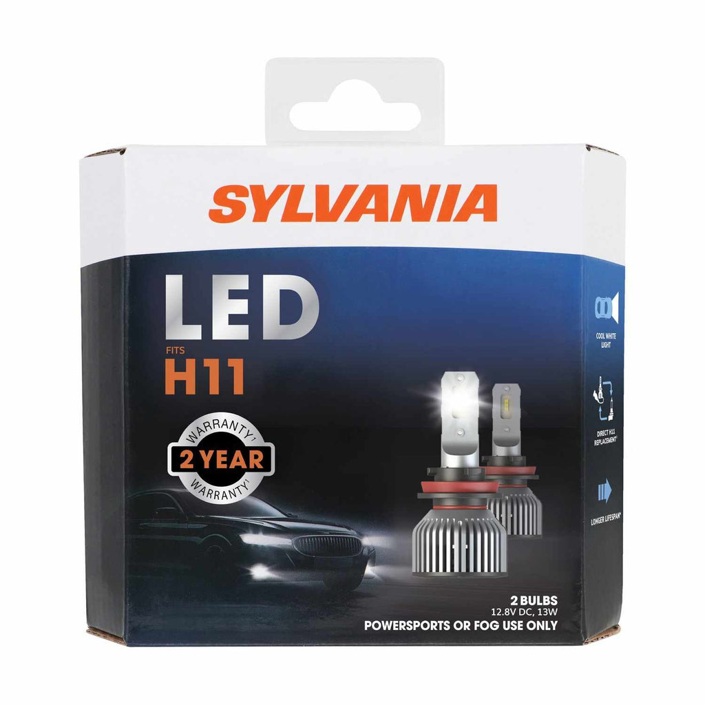 H11led Sp 13w 12v 4x2 Es/Upp - Sylvania Bulbs H11LEDSP.BX2