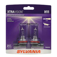 Load image into Gallery viewer, H11 Xtravision Halogen Blister Card 2 - Sylvania Bulbs H11XV.BP2