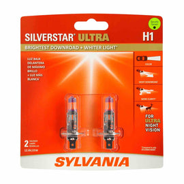 H1 Silverstar Ultra Halogen - Sylvania Bulbs H1SU.BP2