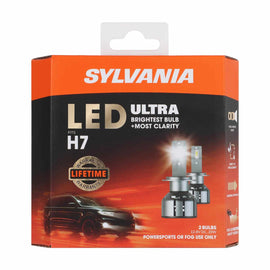 H7led Hp 20w 12v 4x2 Es/Upp - Sylvania Bulbs H7LEDHP.BX2