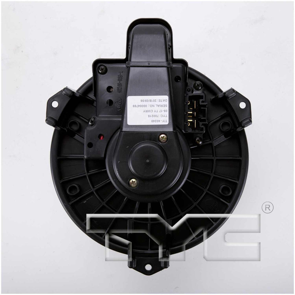 Blower Motor, Front - TYC 700215