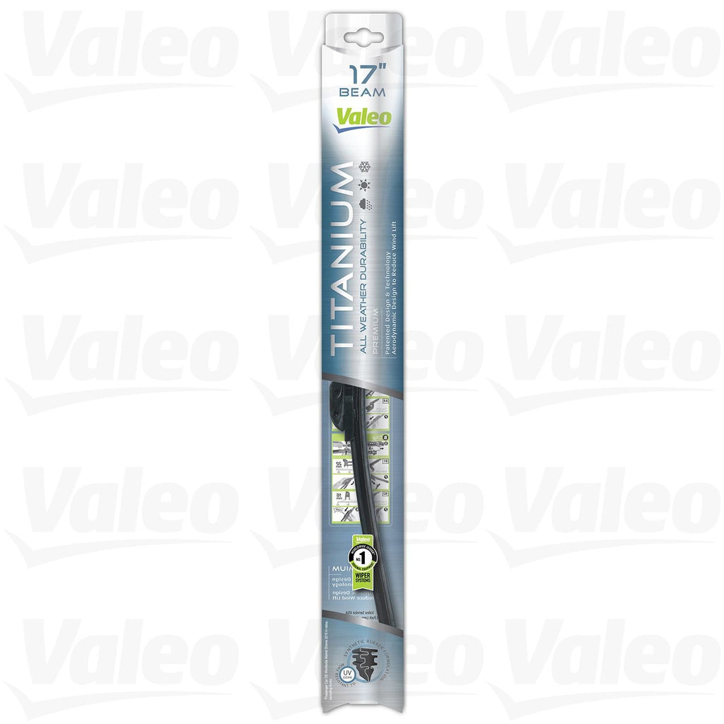 17-Beam Titanium Wiper Blade - Valeo 604480