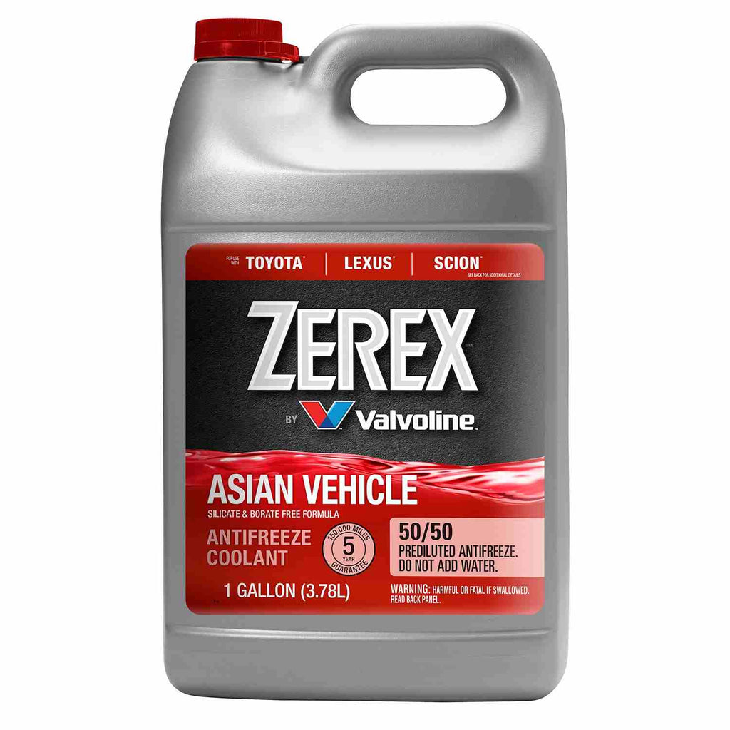 Zerex Asian Vehicle Pink 1 Gallon - Zerex 675130