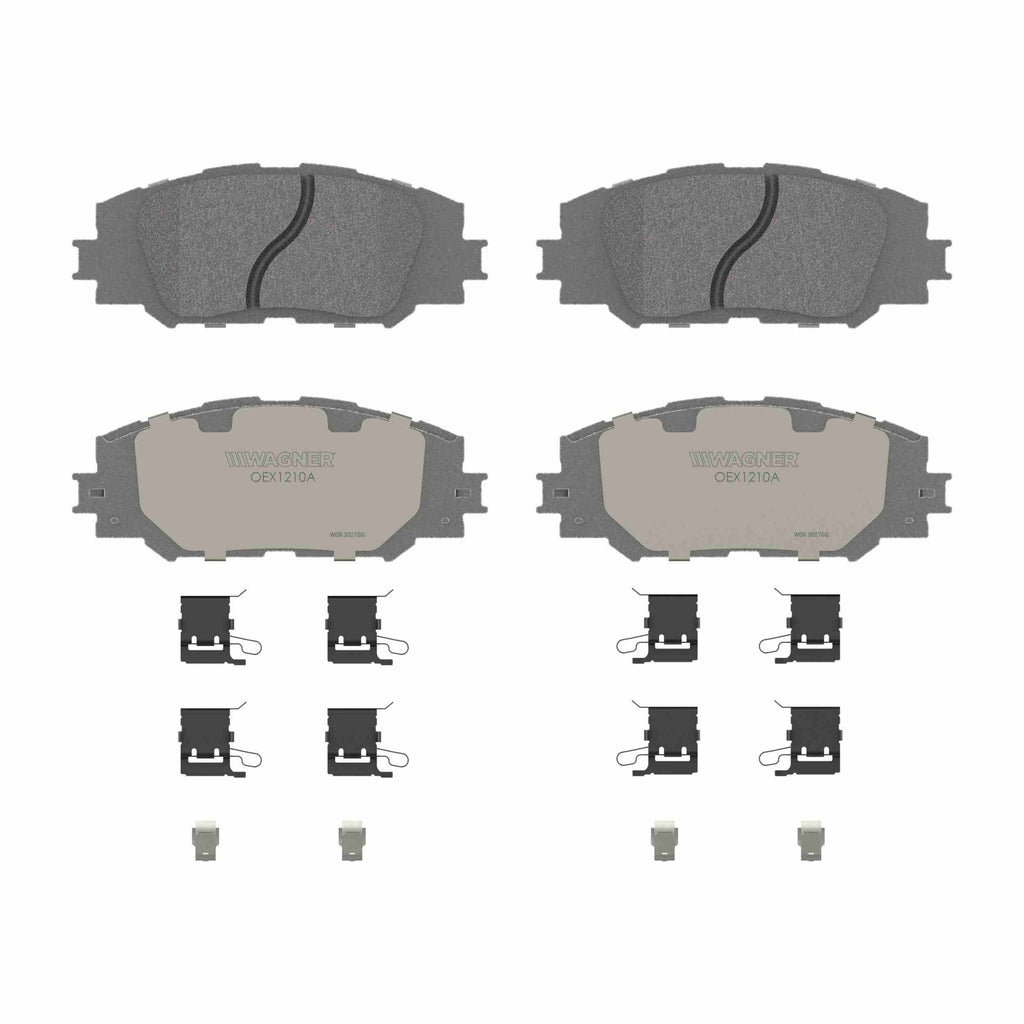 OEX Front Disc Brake Pad Set Premium Ceramic - Wagner Brakes OEX1210A