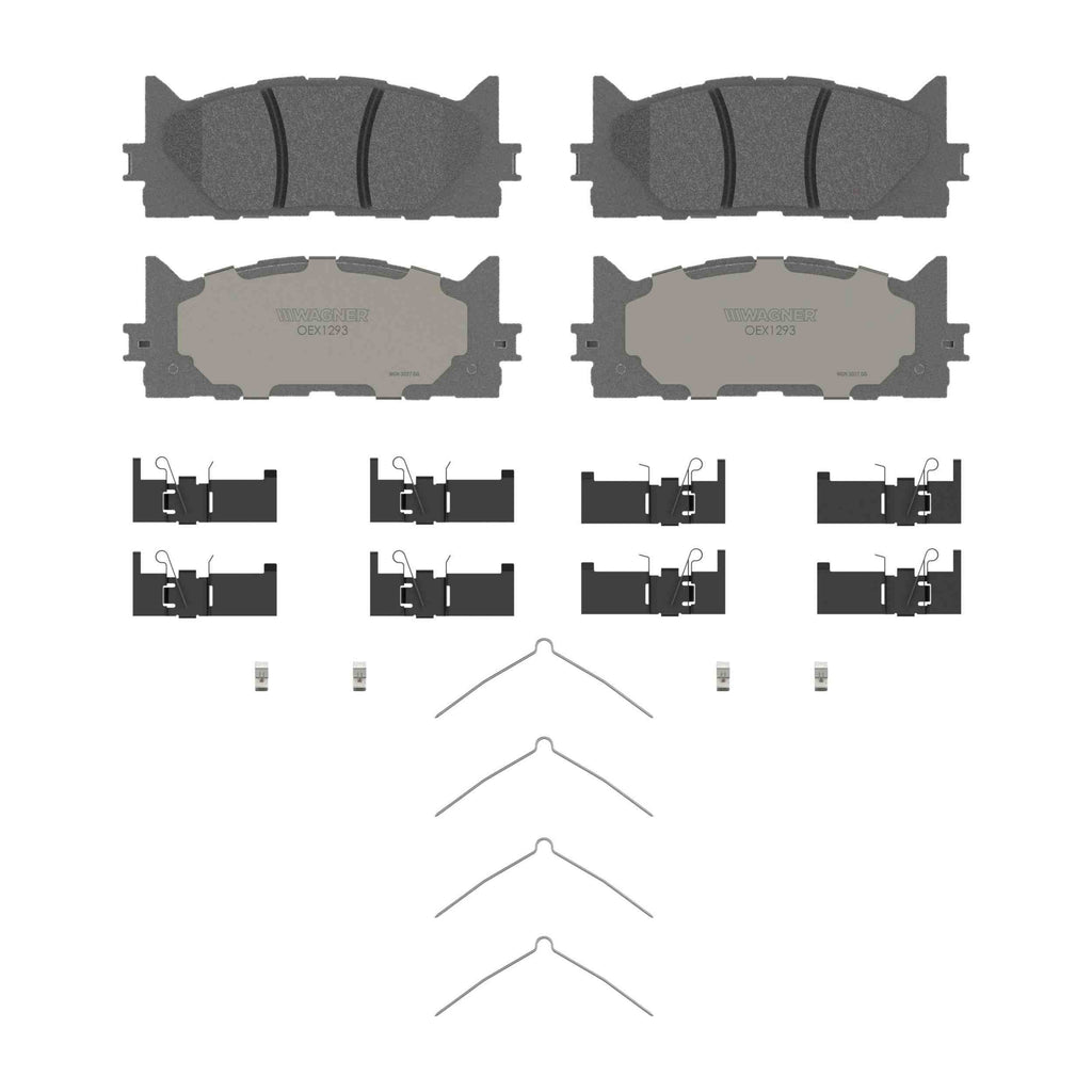 OEX Front Disc Brake Pad Set Premium Ceramic - Wagner Brakes OEX1293