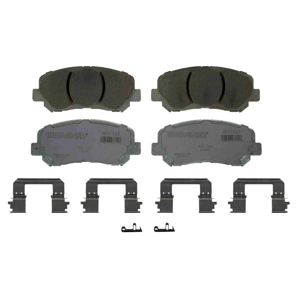 OEX Front Disc Brake Pad Set Premium Ceramic - Wagner Brakes OEX1623
